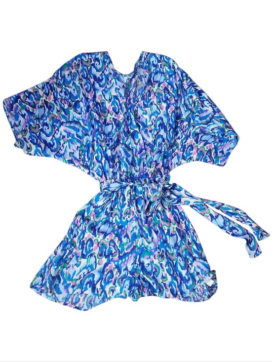Cupshe Pants - NWT Cupshe Multicolor One Piece Romper Shorts Size S Resort Vacation Travel